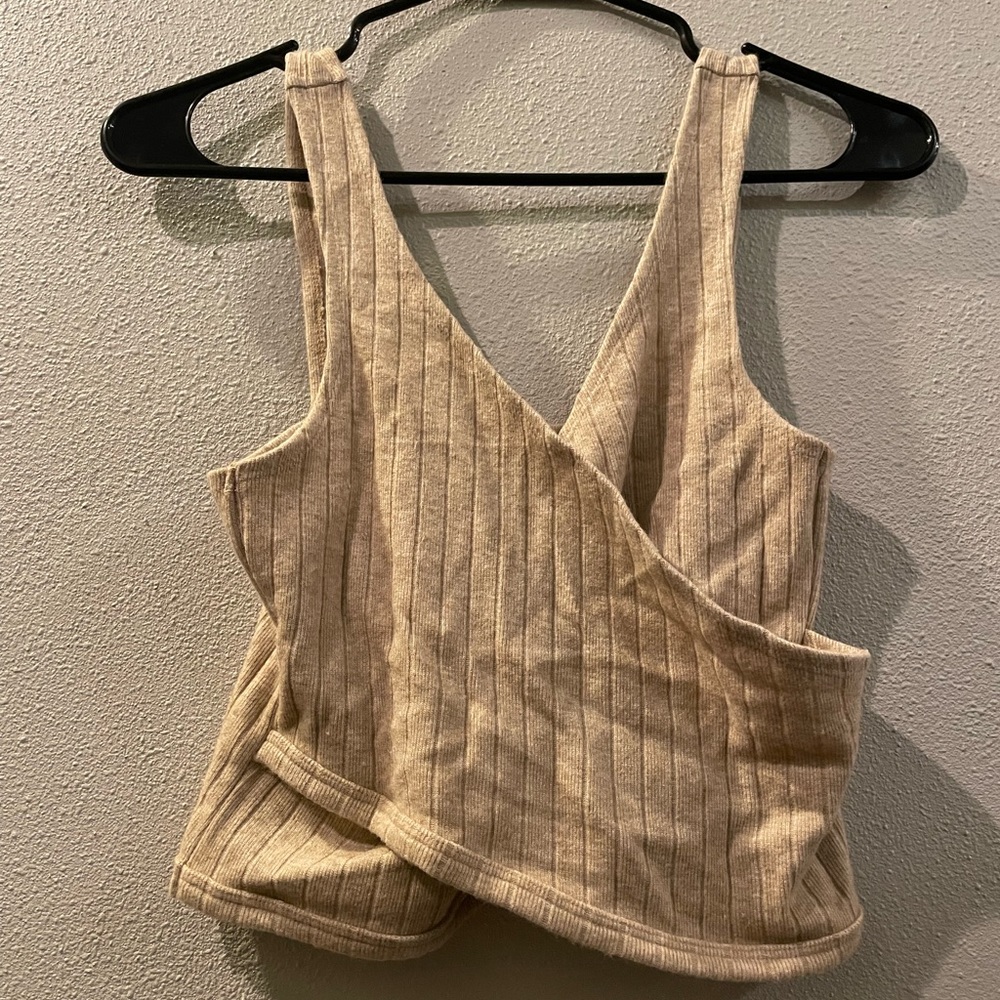 Sweater crop top